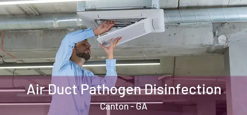  Air Duct Pathogen Disinfection Canton - GA